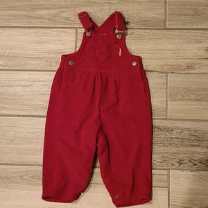 Velour overalls
